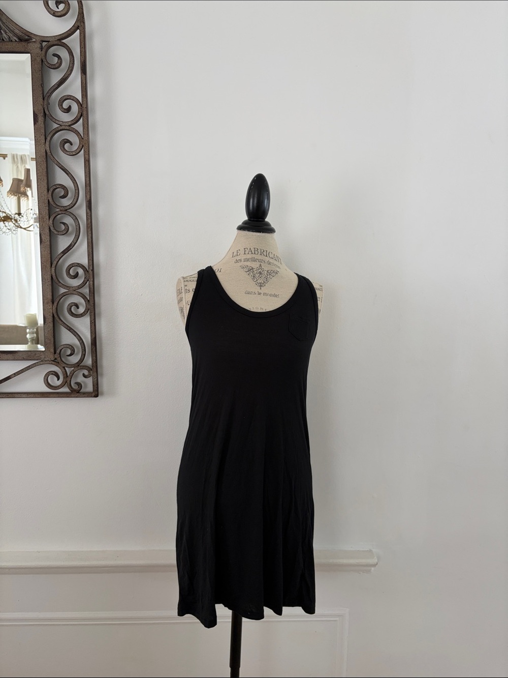 GAP Black Sleeveless Mini Tank Dress